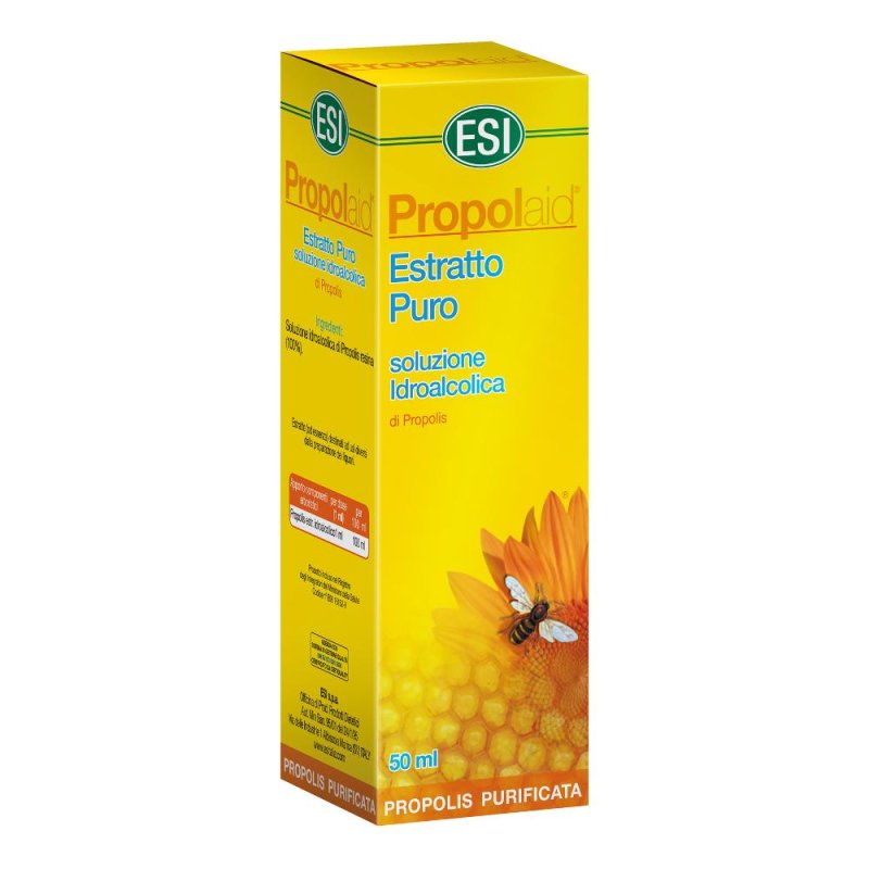 Esi Protezione Inverno PropolAid Estratto Propoli Puro Integratore 50 ml Esi Protezione Inverno PropolAid Estratto Propoli Puro Integratore 50 ml