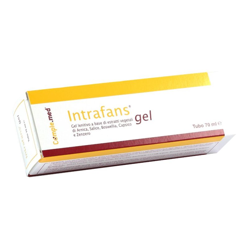 Intrafans Gel 70 Millilitri Sollievo Dolori Muscolari e Articolari Uso Topico Intrafans Gel 70 Millilitri Sollievo Dolori Muscolari e Articolari Uso Topico