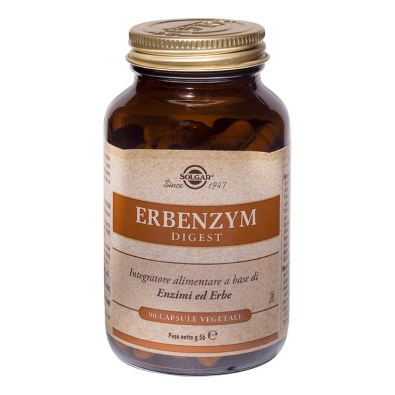 Solgar It. Multinutrient Erbenzym Digest 90 Capsule Vegetali Flacone 56 G Solgar It. Multinutrient Erbenzym Digest 90 Capsule Vegetali Flacone 56 G