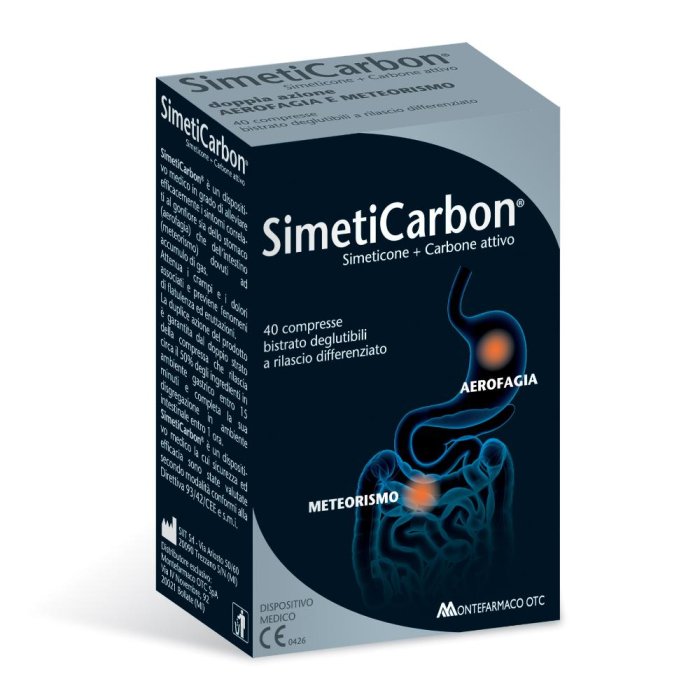 Montefarmaco Otc Simeticarbon 40 Compresse