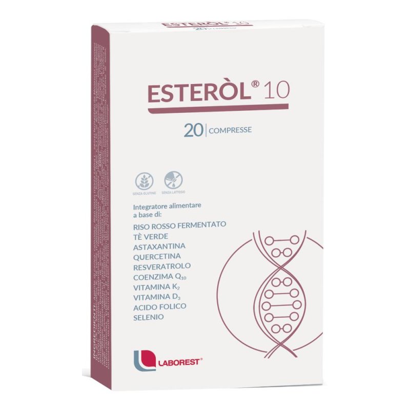 Esterol 10 Integratore Alimentare 20 Compresse Esterol 10 Integratore Alimentare 20 Compresse