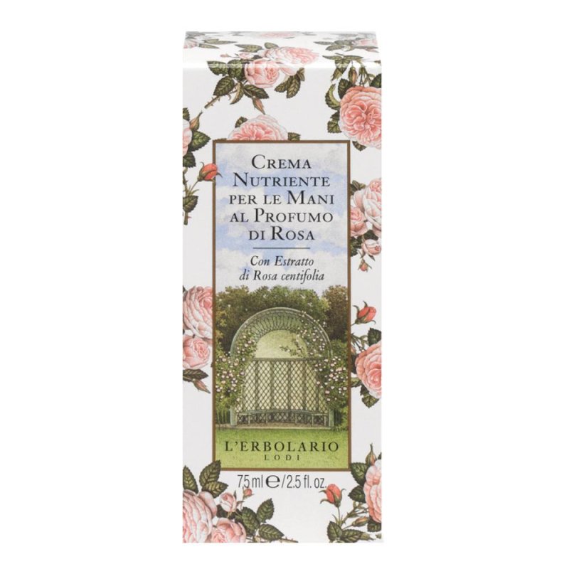 L'Erbolario Rosa - Crema Nutriente per le Mani 75ml L'Erbolario Rosa - Crema Nutriente per le Mani 75ml