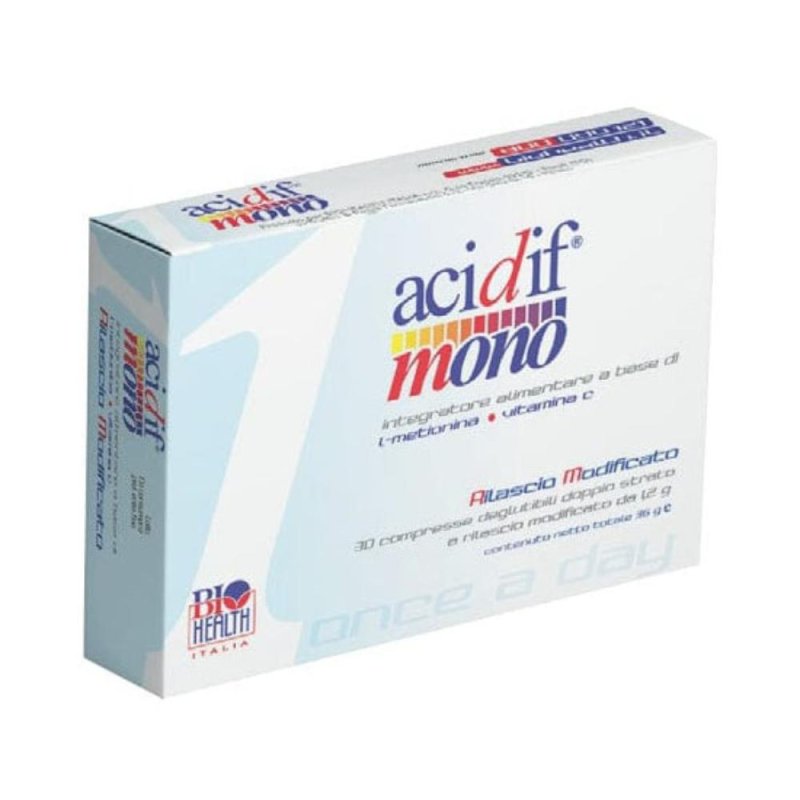Biohealth Acidif Mono Integratore Alimentare 30 Compresse Biohealth Acidif Mono Integratore Alimentare 30 Compresse