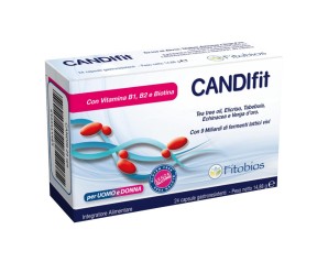 Fitobios Candifit 24 Capsule Gastroresistenti 620 mg