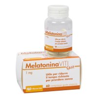 Marco Viti  Sonno e Relax Melatonina Fast 1mg Integratore 60 Compresse