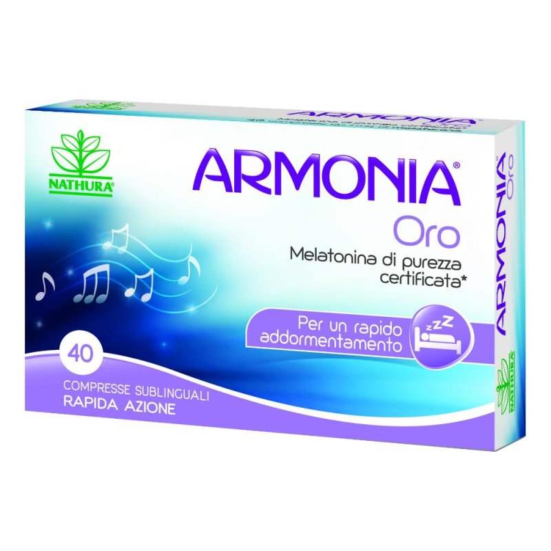 Nathura A Socio Unico Armonia Oro 1 Mg 40 Compresse Nathura A Socio Unico Armonia Oro 1 Mg 40 Compresse