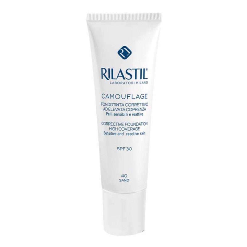 Rilastil Make-up  Camouflage Fondotinta Compatto Pelli Secche 40 Sand