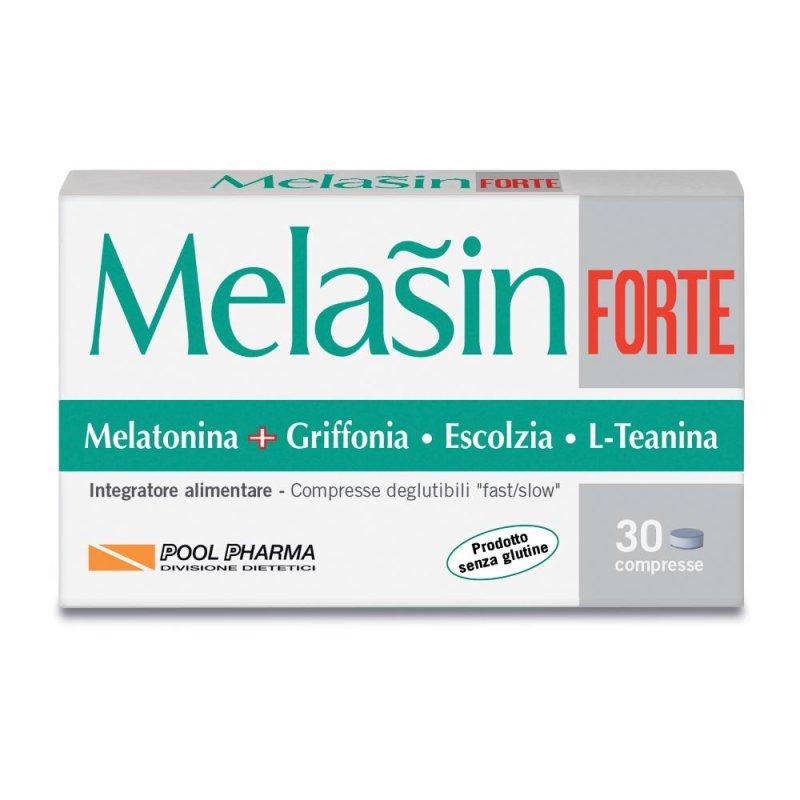 Melasin Forte Integratore Alimentare Sonno e Serenità 30 Compresse Melasin Forte Integratore Alimentare Sonno e Serenità 30 Compresse