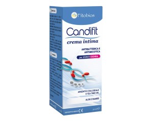 Fitobios Candifit Crema Intima Antibatterica e Antimicotica 30 ml+6 Applicatori