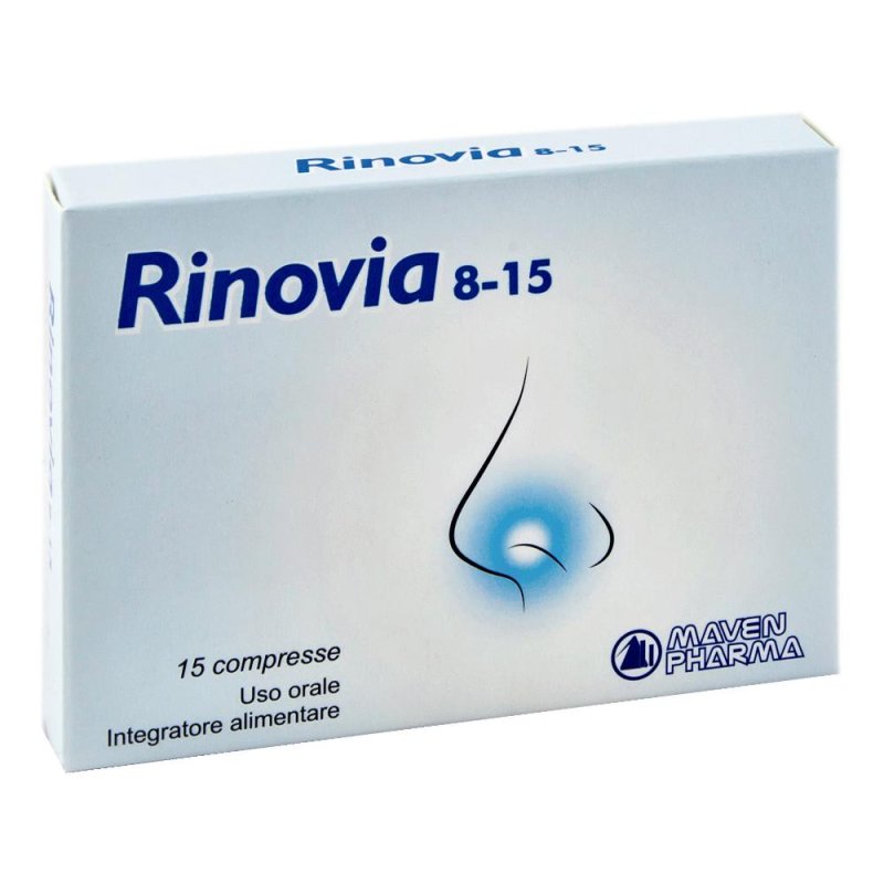 Maven Pharma Rinovia 8-15 15 Compresse Maven Pharma Rinovia 8-15 15 Compresse
