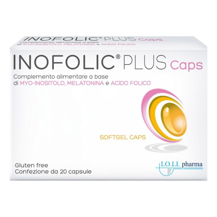 Lo.Li.Pharma  Gravidanza Inofolic Plus Integratore Acido Folico 20 Capsule
