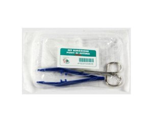 Set rimozione punti sutura Farvisan - set sterile per rimozione punti di sutura