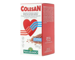 Naturando Colesan Integratore Alimentare 60 Capsule