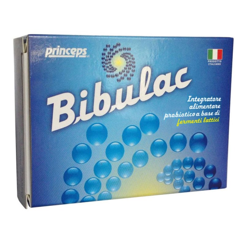 Bibulac 10 capsule integratore di fermenti lattici per l&rsquo;equilibrio intestinale