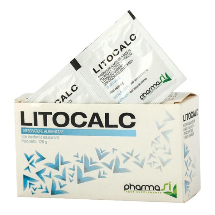 Litocalc 30 bustine - integratore per benessere renale e vie urinarie Litocalc 30 bustine - integratore per benessere renale e vie urinarie
