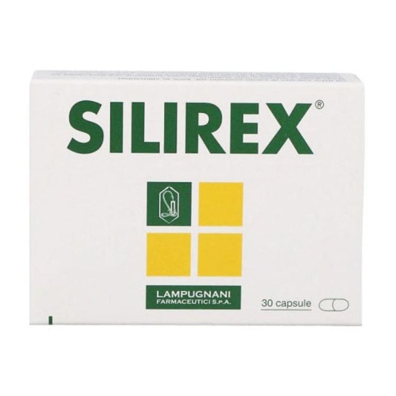 Lampugnani Farmaceutici Silirex 30 Capsule Astuccio 12,3 G Lampugnani Farmaceutici Silirex 30 Capsule Astuccio 12,3 G