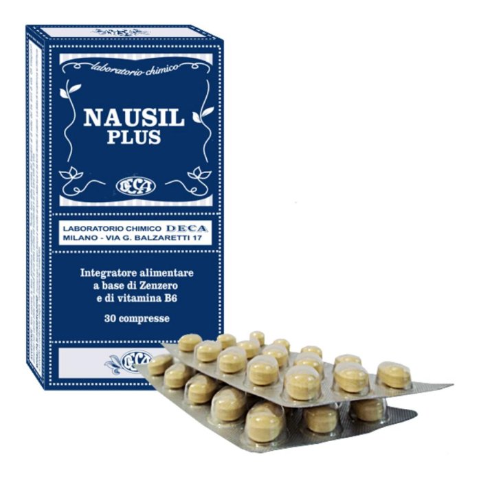 Deca Laboratorio Nausil Plus Integratore Alimentare 30 Compresse Deca Laboratorio Nausil Plus Integratore Alimentare 30 Compresse