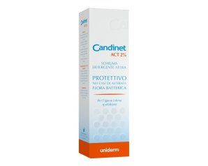 Uniderm Candinet Act 2% Schiuma detergente 150 ml