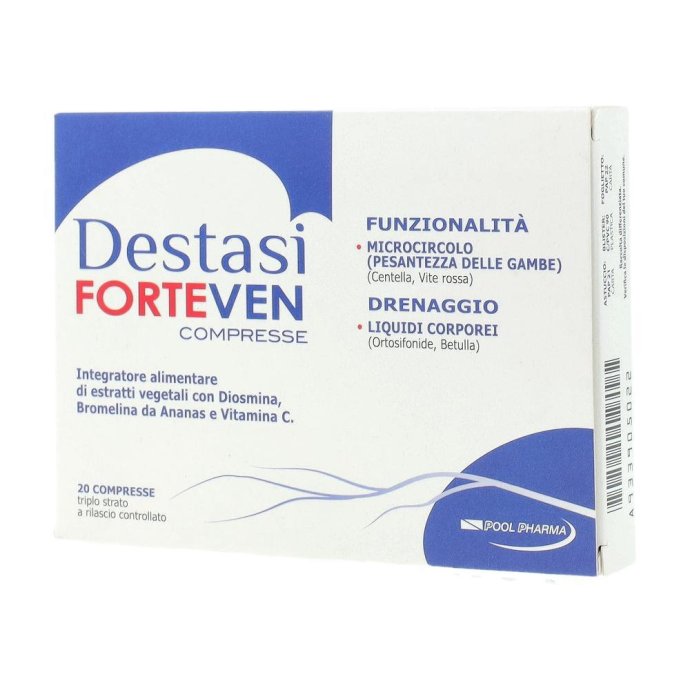 Destasi Destasi Ven Integratore Alimentare 20 Compresse Destasi Destasi Ven Integratore Alimentare 20 Compresse