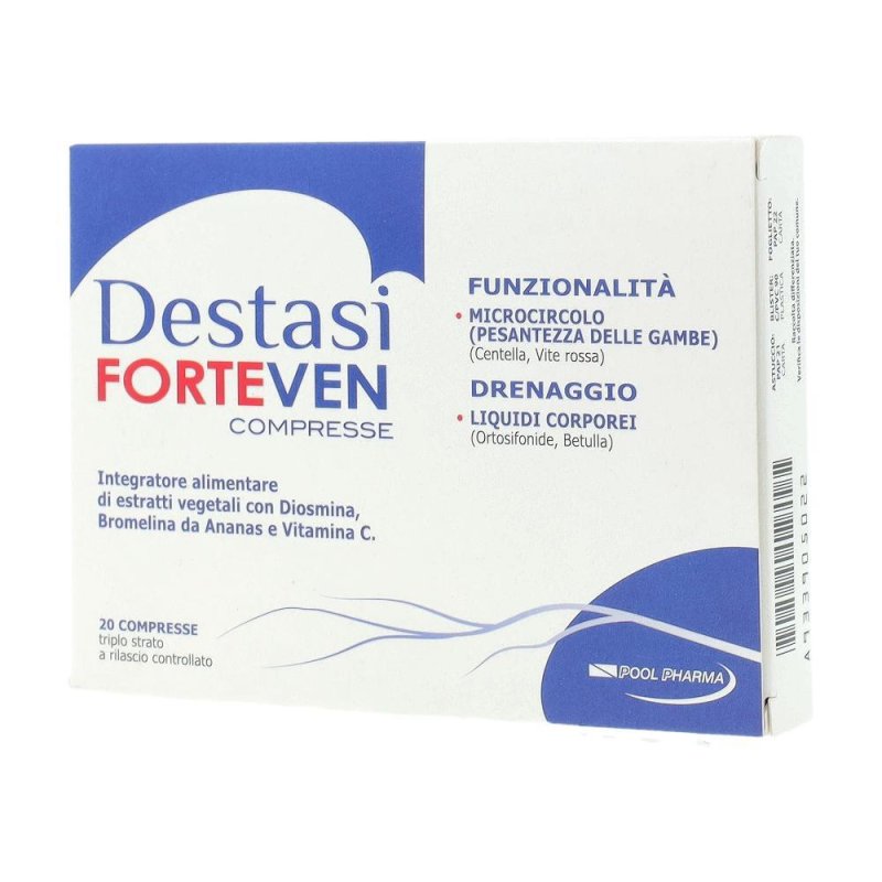 Destasi Destasi Ven Integratore Alimentare 20 Compresse Destasi Destasi Ven Integratore Alimentare 20 Compresse