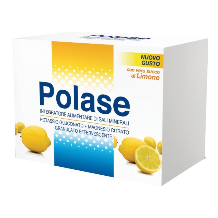 Polase 12 bustine gusto limone granulato effervescente Polase 12 bustine gusto limone granulato effervescente