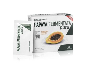 Body Spring Papaya Fermentata Pura Integratore Alimentare 30 Buste