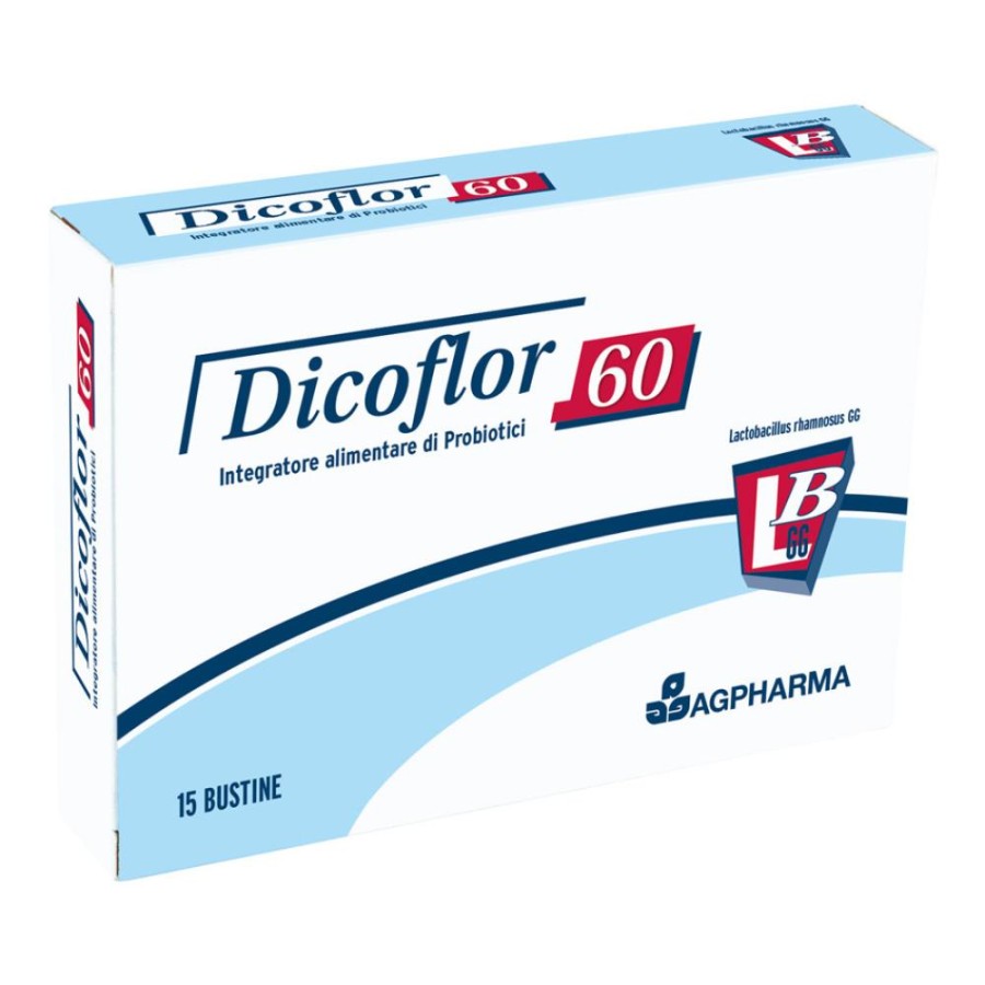Dicofarm Dicoflor 60 Probiotico Integratore 15 Buste