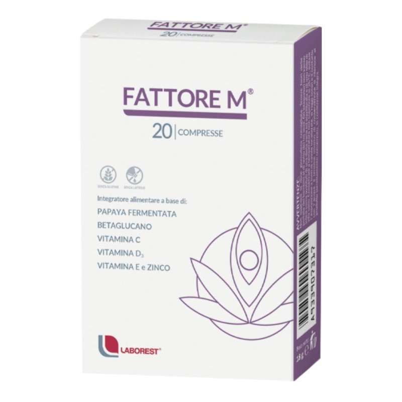 Progine Farmaceutici Fattore M 20 Compresse