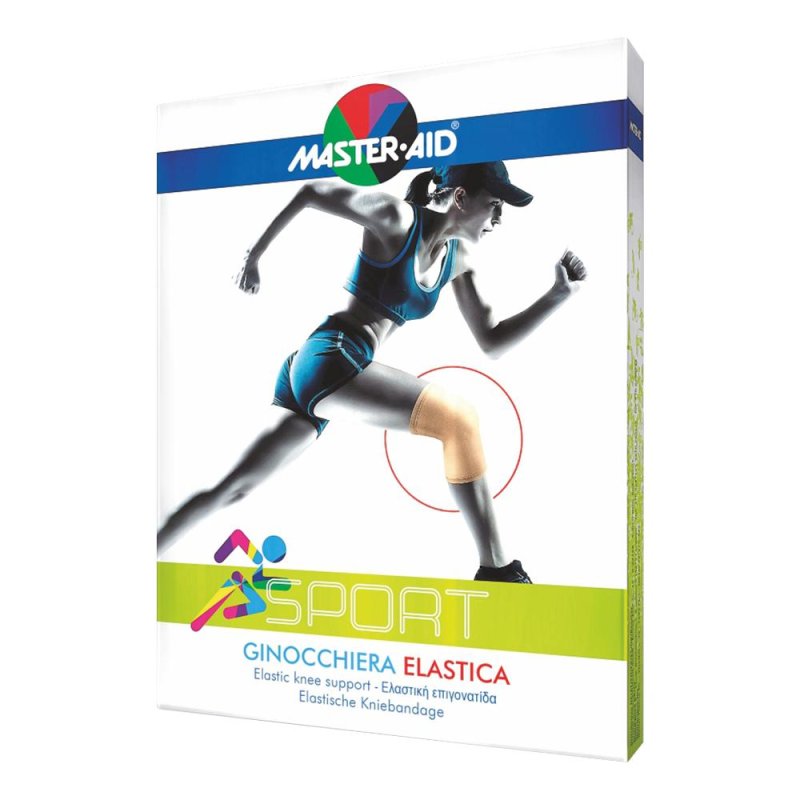 Pietrasanta Pharma Ginocchiera Elastica Master-aid Sport Taglia 4 41/44cm Pietrasanta Pharma Ginocchiera Elastica Master-aid Sport Taglia 4 41/44cm