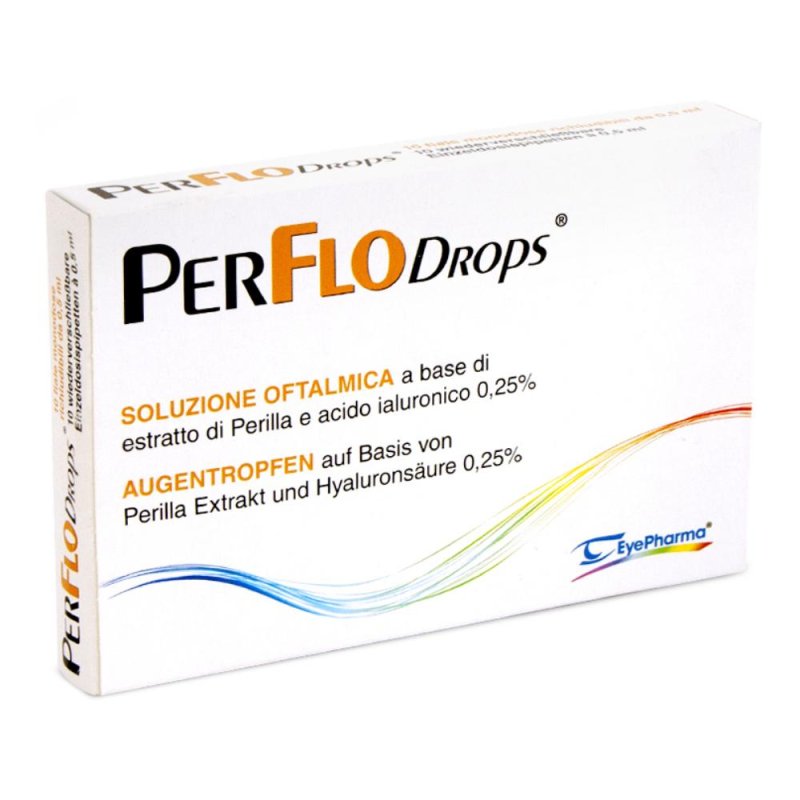 Eyepharma Perflo Drops Gocce Oculari 10 Fiale Monodose Eyepharma Perflo Drops Gocce Oculari 10 Fiale Monodose