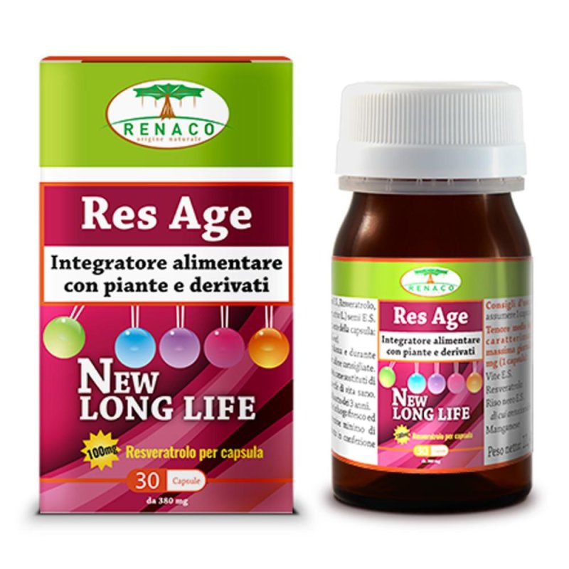 Res age long life 30 capsule Res age long life 30 capsule