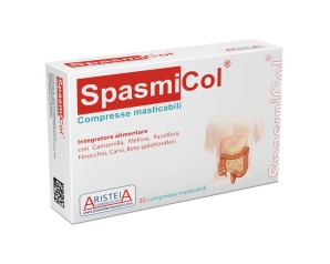 Aristeia Farmaceutici Spasmicol Integratore Alimentare 30 Compresse Masticabili