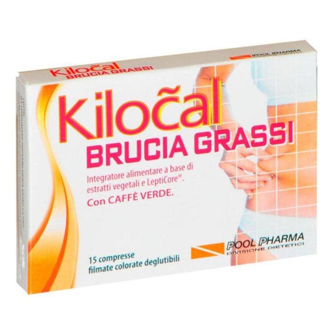 Kilocal brucia grassi 15 compresse integratore dimagrante - Pool Pharma Srl Kilocal brucia grassi 15 compresse integratore dimagrante - Pool Pharma Srl