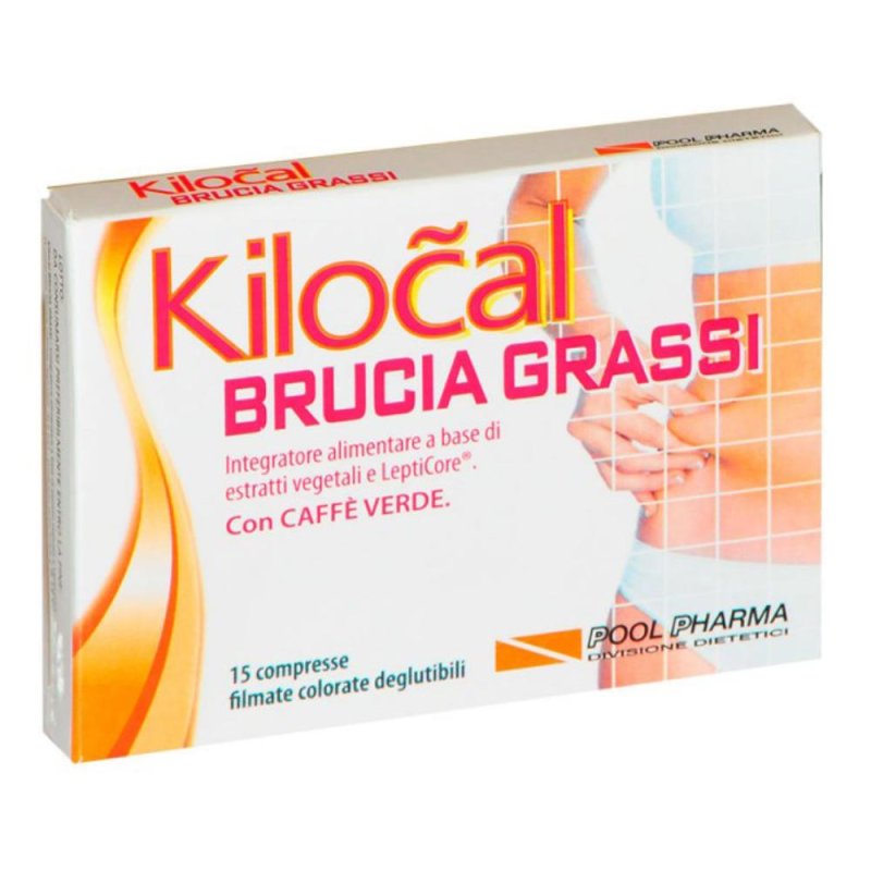 Kilocal brucia grassi 15 compresse integratore dimagrante - Pool Pharma Srl Kilocal brucia grassi 15 compresse integratore dimagrante - Pool Pharma Srl