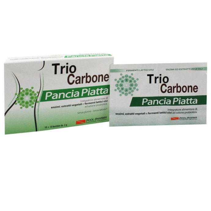Triocarbone Pancia Piatta Bustine Integratore Alimentare 10+10 Buste Triocarbone Pancia Piatta Bustine Integratore Alimentare 10+10 Buste