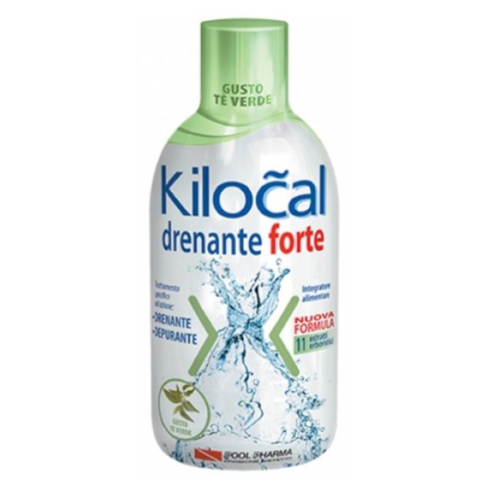 Kilocal drenante forte gusto t&egrave; verde 500 ml - Pool Pharma Srl