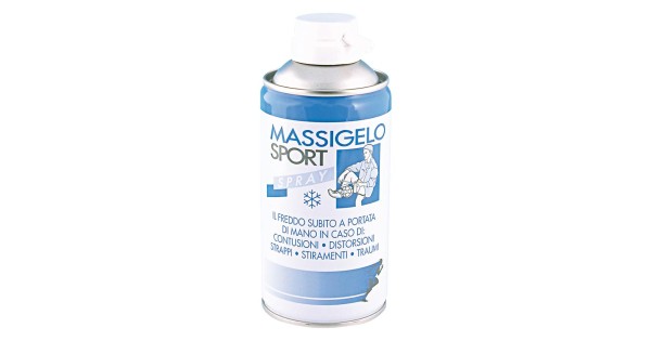 Ghiaccio Istantaneo Massigelo Sport Bomboletta Spray 400ml