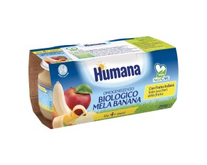 OMO HUMANA Mela-Banana  2x100g