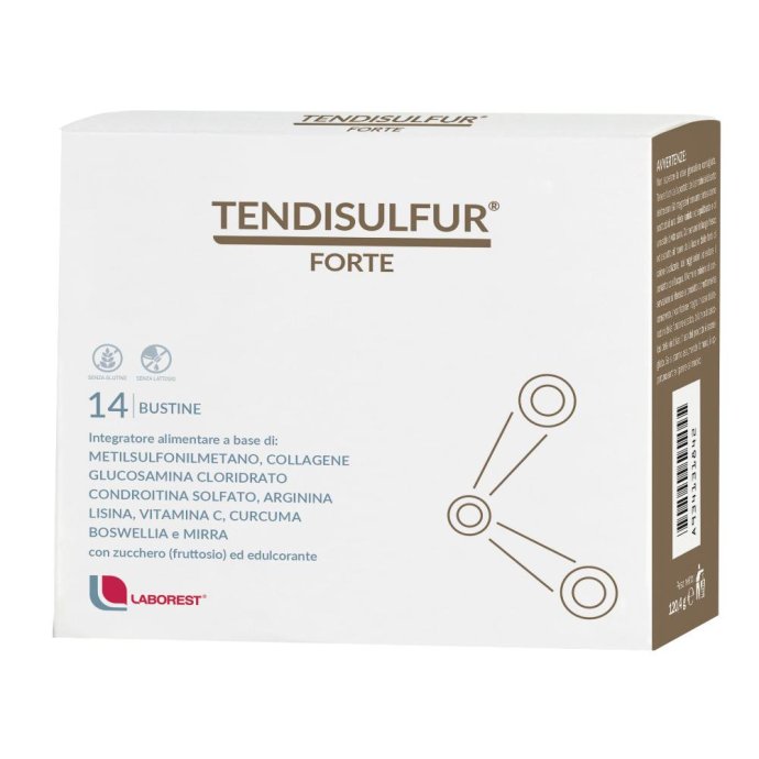 Laborest Italia Tendisulfur Forte Integratore Alimentare 14 Bustine Laborest Italia Tendisulfur Forte Integratore Alimentare 14 Bustine