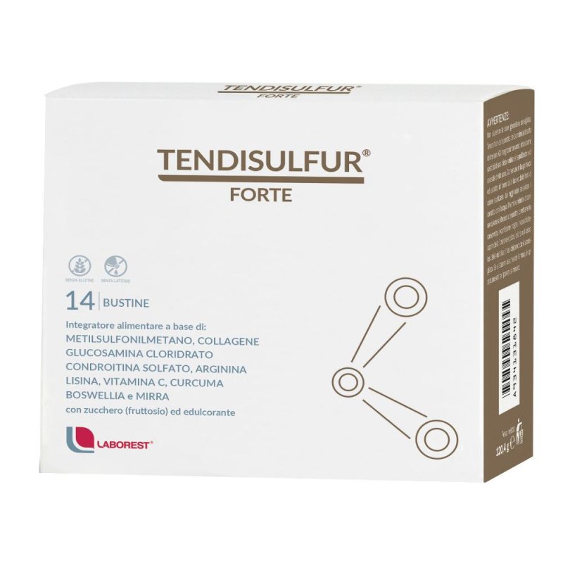 Laborest Italia Tendisulfur Forte Integratore Alimentare 14 Bustine