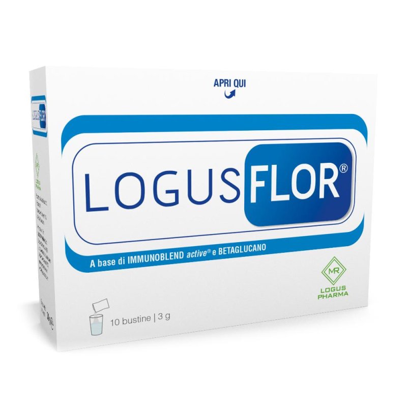 Logus Pharma Logusflor 10 Bustine 3 Grammi Logus Pharma Logusflor 10 Bustine 3 Grammi
