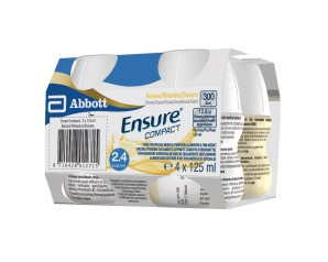 ENSURE COMPACT BANANA 4X125ML