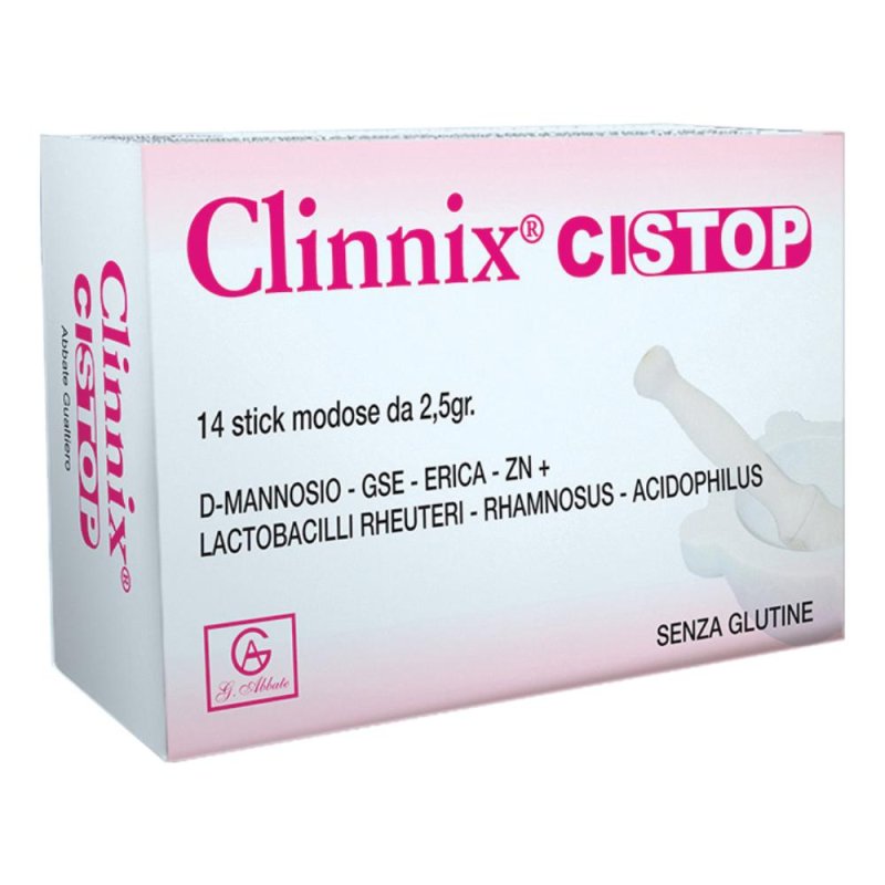 Abbate Gualtiero Clinderm Cistop 14 Bustine Stick Pack Monodose Astuccio 35 G Abbate Gualtiero Clinderm Cistop 14 Bustine Stick Pack Monodose Astuccio 35 G