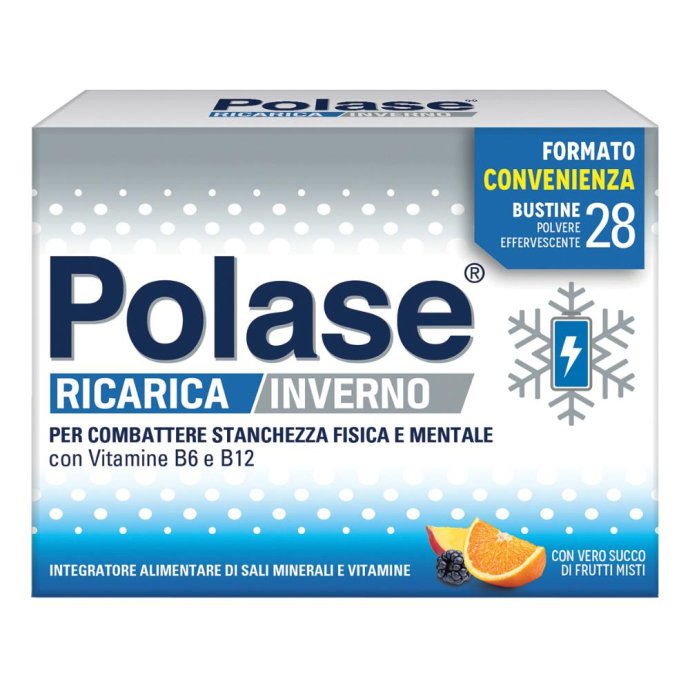Polase Vitamine e Minerali Ricarica Inverno Integratore Granulato 28 Buste Polase Vitamine e Minerali Ricarica Inverno Integratore Granulato 28 Buste
