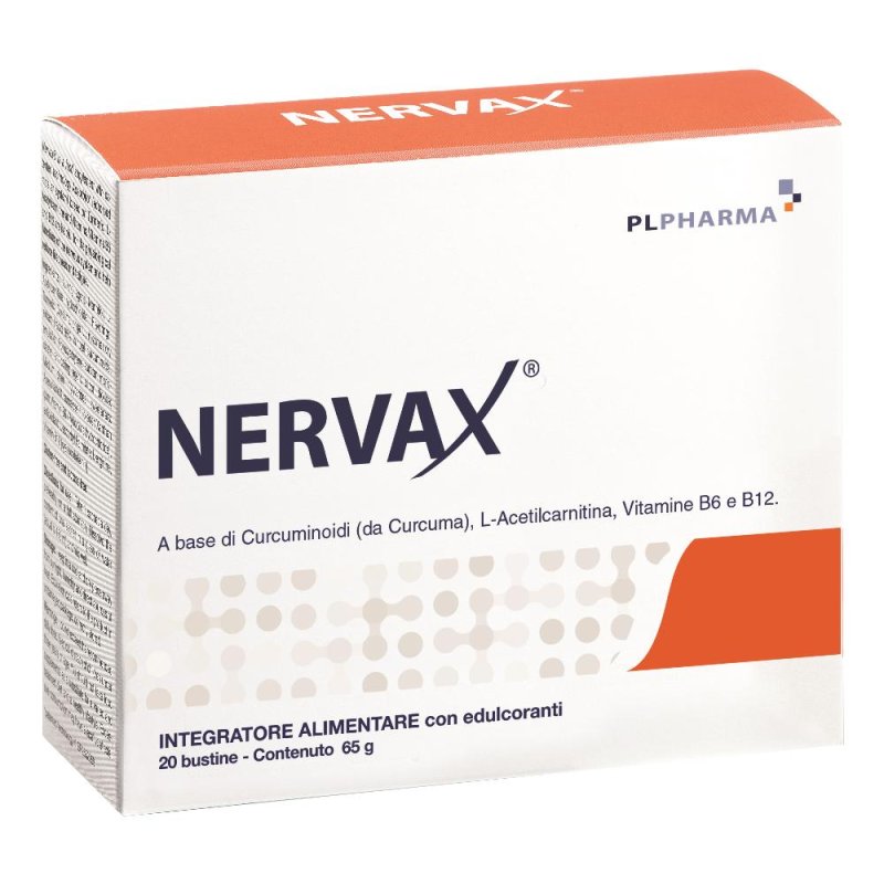 PL Pharma Nervax Integratore Alimentare Antiossidante 20 Bustine PL Pharma Nervax Integratore Alimentare Antiossidante 20 Bustine