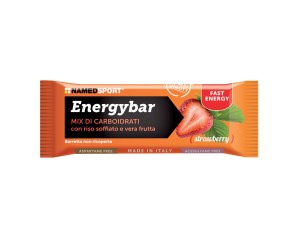 NamedSport Energybar Strawberry Integratore Alimentare Barretta 35g