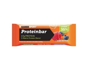 NamedSport Wild Berries Barretta Proteica ai Frutti di Bosco 50 g
