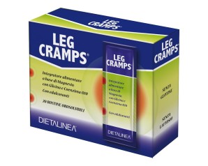 Dietalinea Leg Cramps Integratore Magnesio contro Crampi 20 Bustine Orosulubili