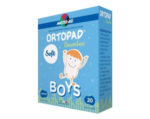 Master-Aid Ortopad - Soft Boys Occlusore Oculare Ortottica Junior 20 occulsori