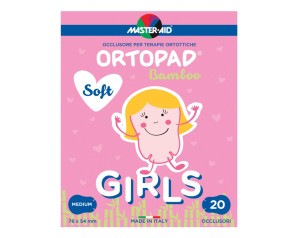 Master Aid Ortopad Soft Girl Occlusore Per Terapie Ortottiche Misura M 20 Pezzi